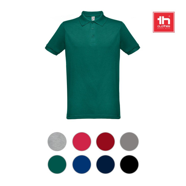 Polo pour homme THC BERLIN 3XL - Polo personnalisable pour entreprise | BCM Goodies