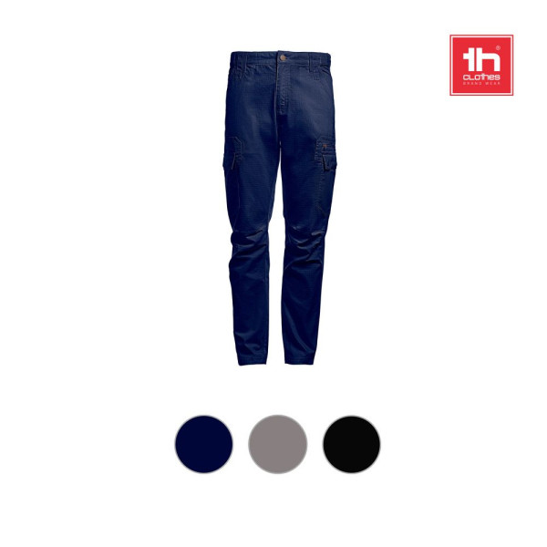 Pantalon de travail THC CARGO en polyester et coton - Fiche produit | BCM Goodies