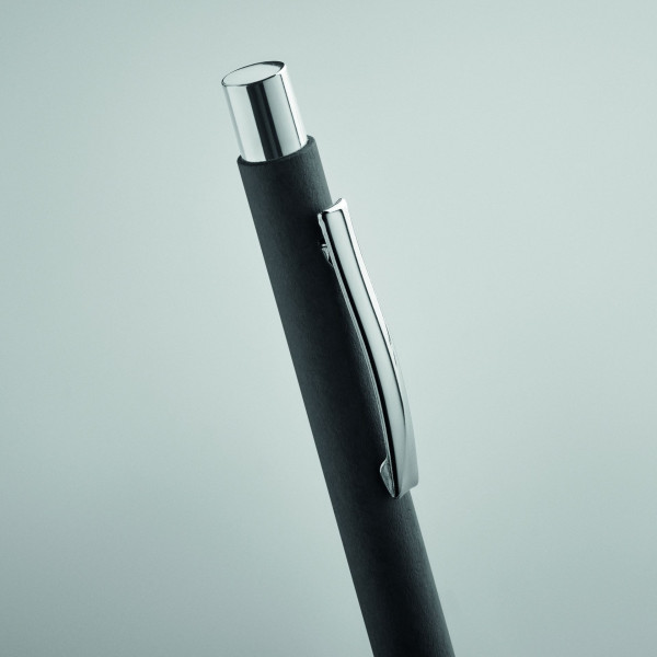 Stylo à bille en papier recyclé OLYMPIA - Stylo écologique en papier recyclé à 50%