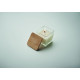 Bougie parfumée carrée 50gr PILA - Bougie élégante pour une ambiance chaleureuse