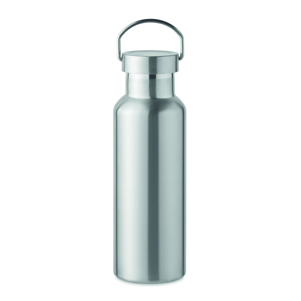 Bouteille double paroi 500 ml écologique en acier inoxydable recyclé - BCM Goodies