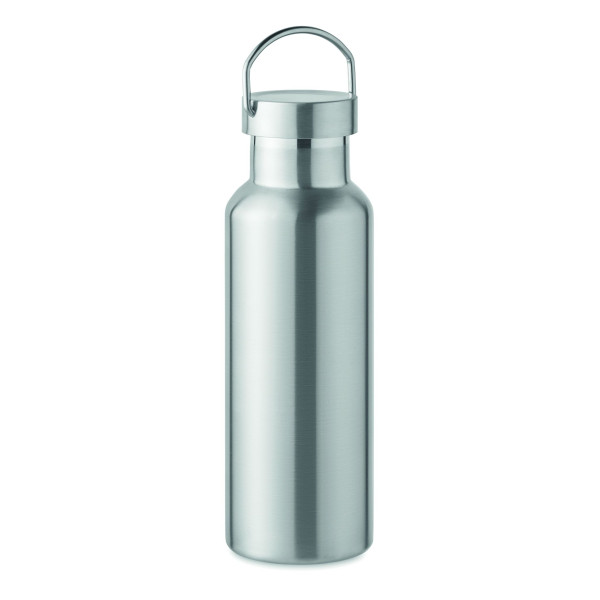 Bouteille double paroi 500 ml écologique en acier inoxydable recyclé - BCM Goodies