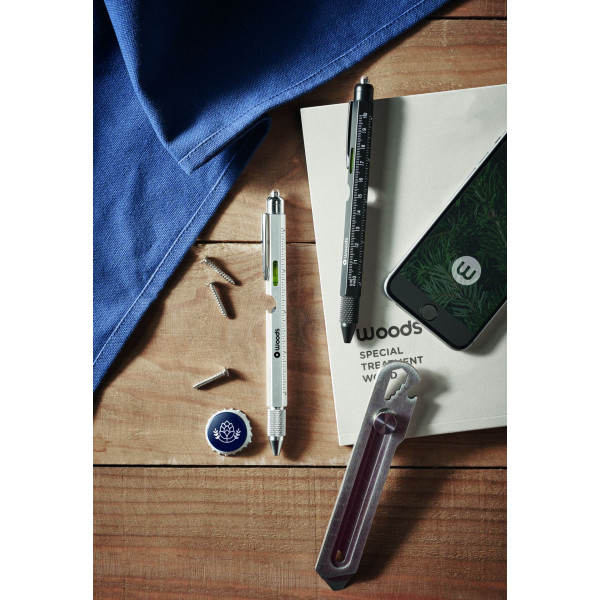 Stylo Niveau et Lampe RETOOL - Outil multifonctions pour bricoleurs et professionnels - BCM Goodies