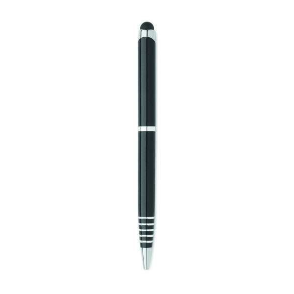 Stylo à bille stylet en aluminium recyclé FLORINA - Accessoire de bureau écologique et élégant