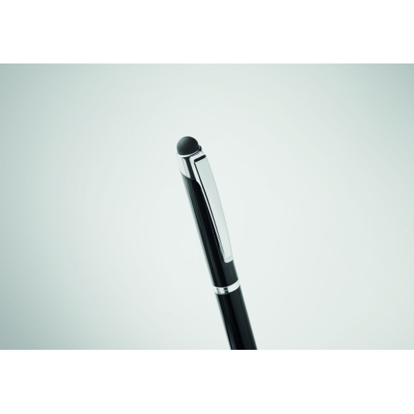 Stylo à bille stylet en aluminium recyclé FLORINA - Accessoire de bureau écologique et élégant