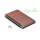 Carnet A5 GROWBOOK™ SAVAGE avec graines de bouleau - Boîte cadeau incluse
