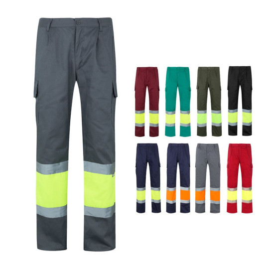 Pantalon bicolore en sergé VL ATHENA pour entreprises et événements - BCM Goodies