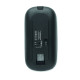 Souris sans fil rechargeable CURVY C - Batterie USB 500 mAh, technologie sans fil 2,4 GHz, design ergonomique - BCM Goodies