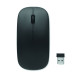 Souris sans fil rechargeable CURVY C - Batterie USB 500 mAh, technologie sans fil 2,4 GHz, design ergonomique - BCM Goodies