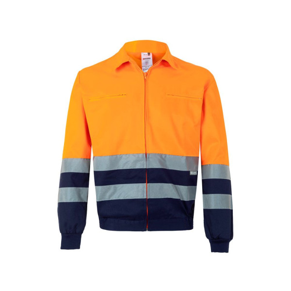 Veste en sergé bicolore VL NEPTUNE LARGE - Produit personnalisable pour entreprises