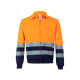 Veste en sergé bicolore VL NEPTUNE LARGE - Produit personnalisable pour entreprises