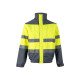 Veste rembourrée bicolore VL JUPITER LARGE en polyester avec finition PU - BCM Goodies