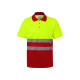 Polo piqué bicolore en polyester 160g/m² - BCM Goodies