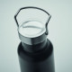 Bouteille double paroi 500ml IVES en acier inoxydable recyclé avec base en liège - BCM Goodies