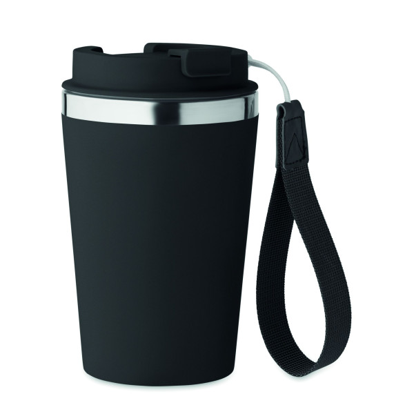 Gobelet double paroi 350 ml TOPAZ en acier inoxydable recyclé - BCM Goodies