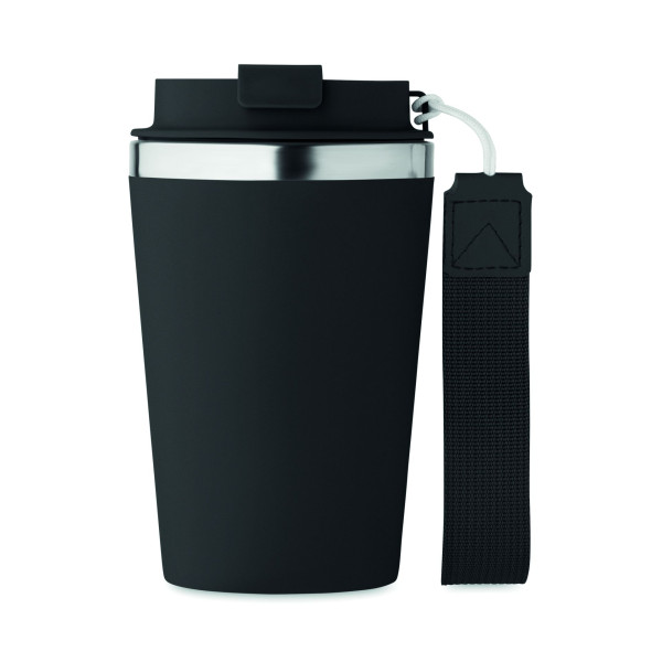 Gobelet double paroi 350 ml TOPAZ en acier inoxydable recyclé - BCM Goodies