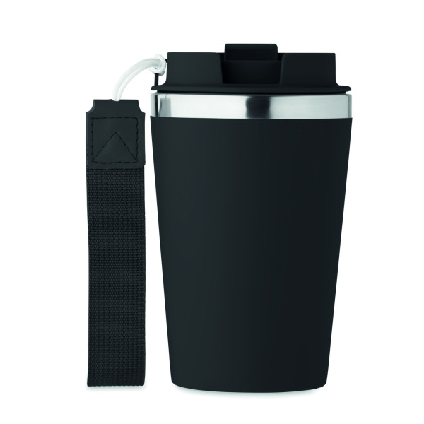 Gobelet double paroi 350 ml TOPAZ en acier inoxydable recyclé - BCM Goodies