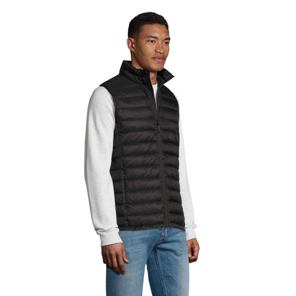 Doudoune homme légère sans manches WILSON BW MEN 380T SOL S - Personnalisable