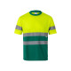 T-shirt technique bicolore personnalisable en polyester pour événements d'entreprise - BCM Goodies