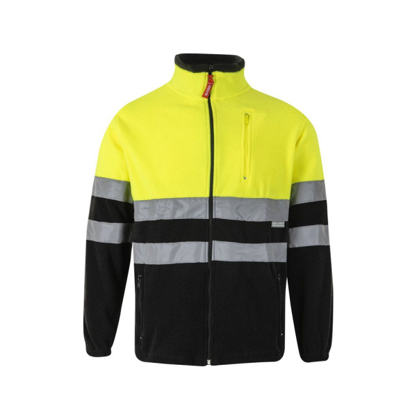 Veste polaire bicolore VL EROS LARGE - Polyester 100% - 280g/m² - Personnalisation pour entreprise