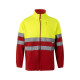 Veste polaire bicolore VL EROS LARGE - Polyester 100% - 280g/m² - Personnalisation pour entreprise