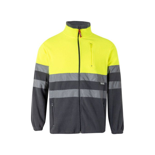 Veste polaire bicolore VL EROS LARGE - Polyester 100% - 280g/m² - Personnalisation pour entreprise