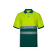 Polo piqué bicolore VL ACHELOUS | Coton et polyester | Personnalisable | BCM Goodies