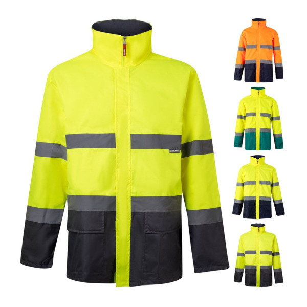 Parka bicolore VL THEMIS en polyester avec enduction PU - BCM Goodies