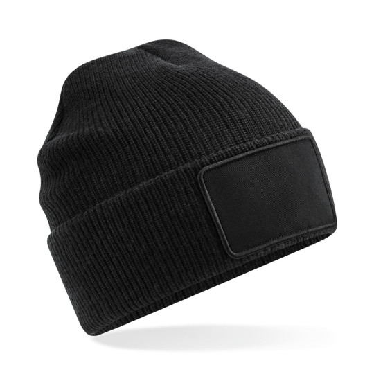 Bonnet Thinsulate personnalisable avec patch amovible – Support textile pour communication d’entreprise – BCM Goodies