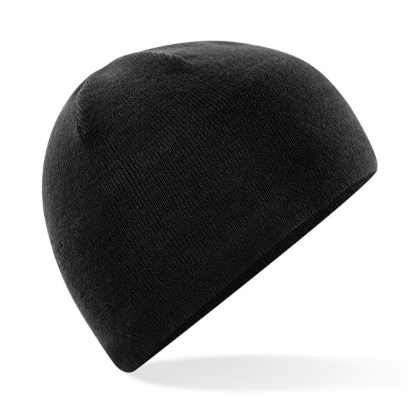 Bonnet déperlant personnalisable 100% acrylique avec bandeau micropolaire – Textile promotionnel pour entreprises