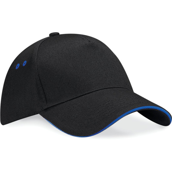 Casquette homme Ultimate à 5 panneaux sandwich contrasté - BCM Goodies