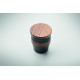 Gobelet simple paroi 350 ml WALNUT en acier inoxydable recyclé - BCM Goodies