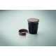 Gobelet simple paroi 350 ml WALNUT en acier inoxydable recyclé - BCM Goodies