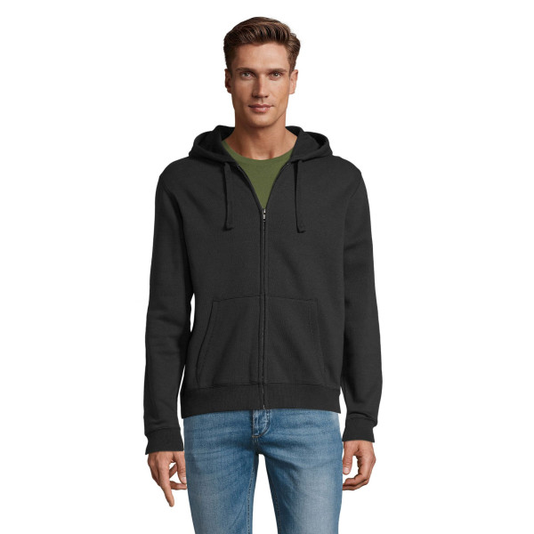 Veste zippée Spike Men en coton et polyester - Confort et style pour hommes