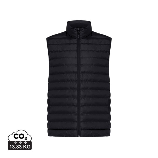 Bodywarmer homme en polyester recyclé IQONIQ Meru - Vêtement éco-responsable pour entreprise