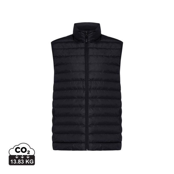 Bodywarmer homme en polyester recyclé IQONIQ Meru - Vêtement éco-responsable pour entreprise