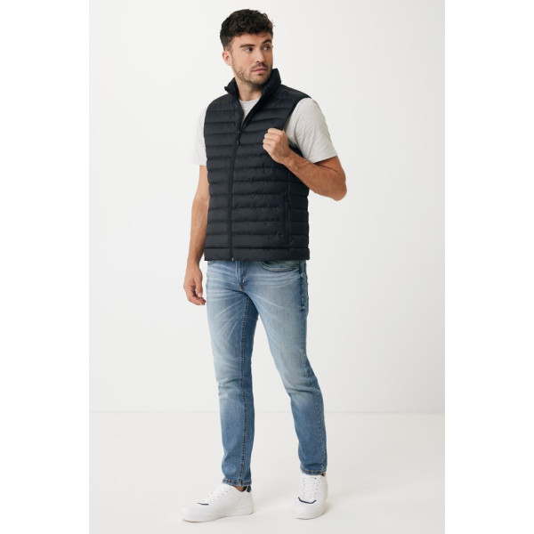 Bodywarmer homme en polyester recyclé IQONIQ Meru - Vêtement éco-responsable pour entreprise