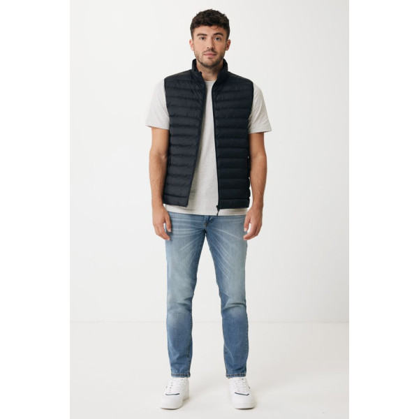 Bodywarmer homme en polyester recyclé IQONIQ Meru - Vêtement éco-responsable pour entreprise