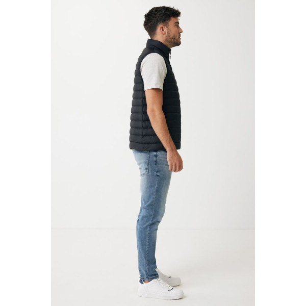 Bodywarmer homme en polyester recyclé IQONIQ Meru - Vêtement éco-responsable pour entreprise