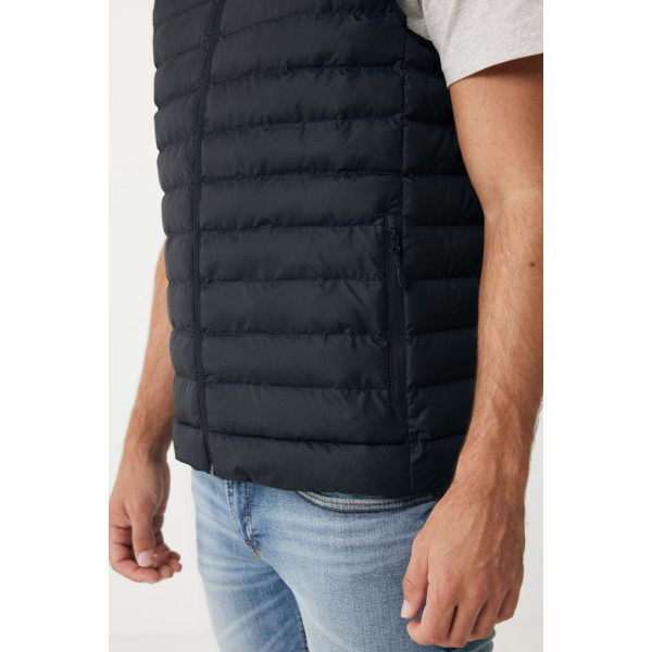 Bodywarmer homme en polyester recyclé IQONIQ Meru - Vêtement éco-responsable pour entreprise