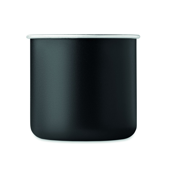 Tasse en acier inox recyclé CARIBU - Mug écologique et pratique - BCM Goodies