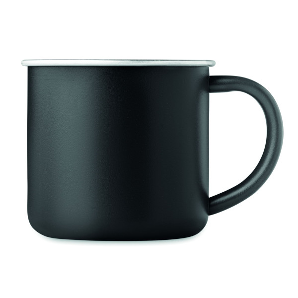 Tasse en acier inox recyclé CARIBU - Mug écologique et pratique - BCM Goodies