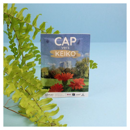 Sachet de graines écoconçu 82x110 mm personnalisable – Goodies responsable pour communication d’entreprise