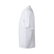 Veste de cuisine personnalisable en popeline légère - BCM Goodies