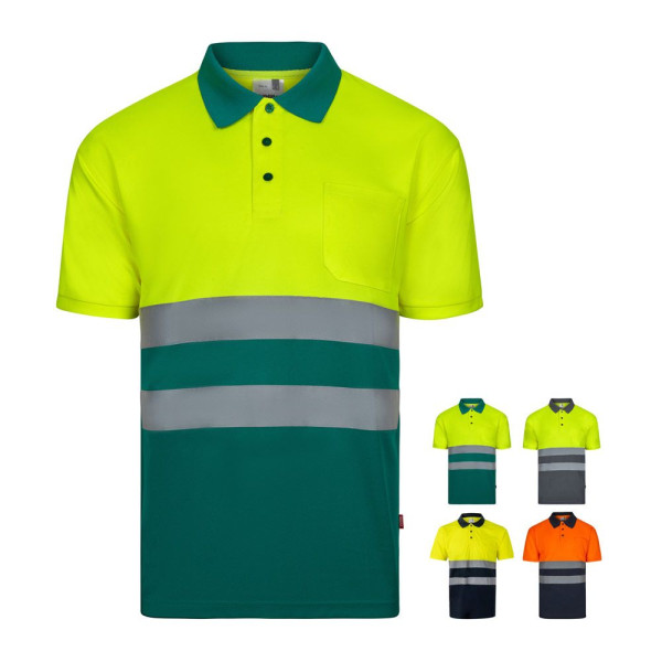 Polo Bird-eye VL FORTUNA en polyester (100%) - BCM Goodies