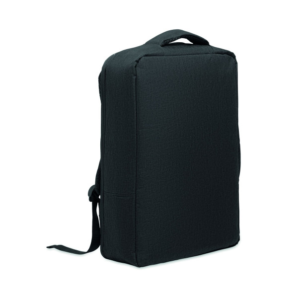Sac à dos pour portable de 15 pouces LAUGAR en RPET 300D personnalisable - BCM Goodies