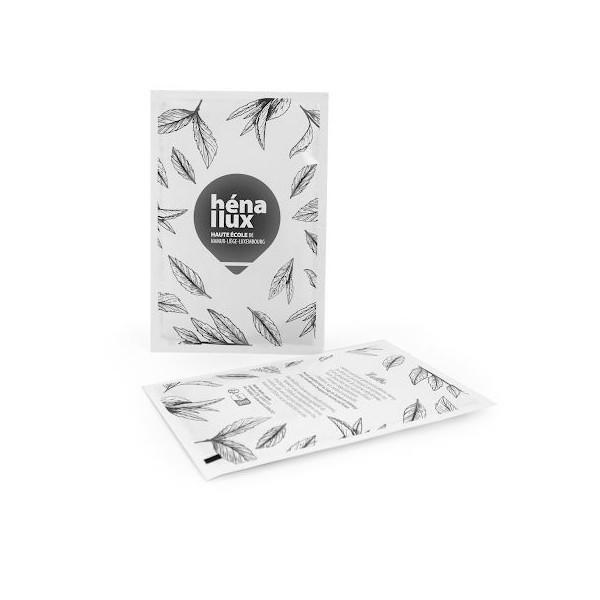 Sachet de graines personnalisé 100x150 mm en papier PE thermosoudé – Objet publicitaire écologique BCM Goodies