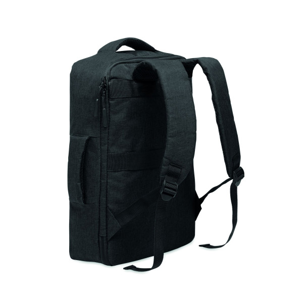 Sac à dos pour portable de 15 pouces LAUGAR en RPET 300D personnalisable - BCM Goodies