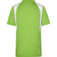 Maillot de running homme Daiber personnalisable - Polyester respirant - Col rond - Topcool - Finitions réfléchissantes