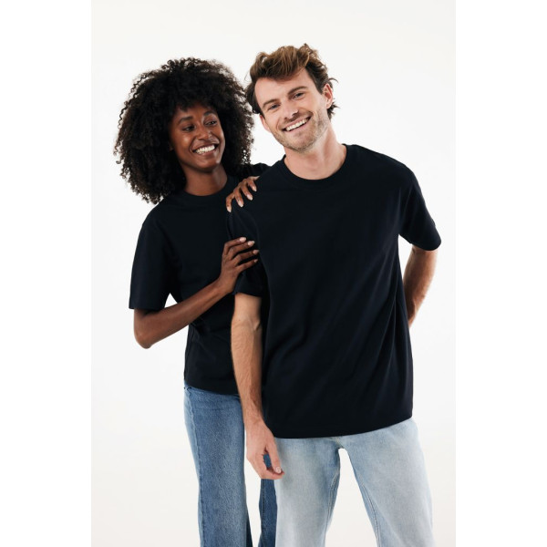 T-shirt lourd en coton recyclé IQONIQ Nikko - T-shirt unisexe durable pour entreprise | BCM Goodies